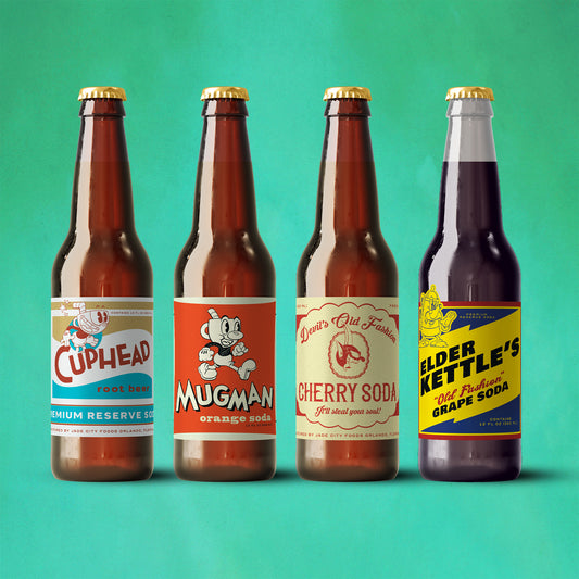 The Cuphead Show! Soda 4-Pack