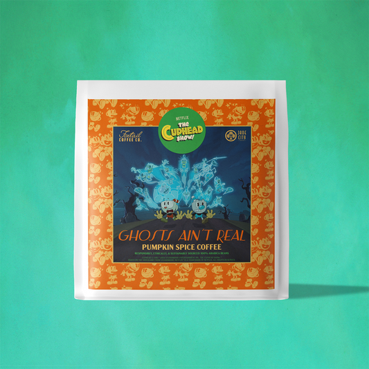 Cuphead & Mugman's Ghosts Ain't Real: Pumpkin Spice Coffee