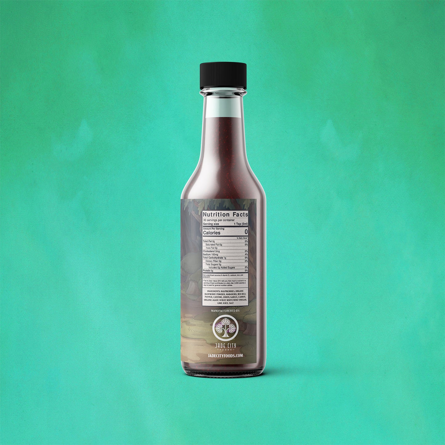 Mugman's Quit While You're Ahead: Blue Raspberry Habanero Sauce