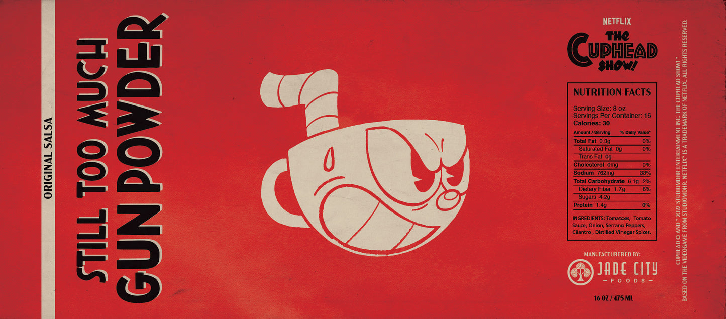 Cuphead's Still Too Much Gun Powder: Original Salsa