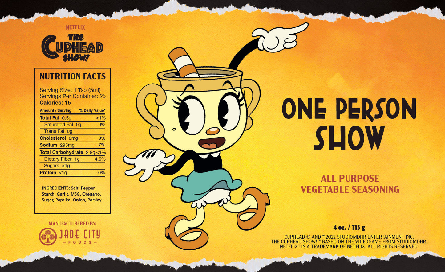 The Cuphead Show! Seasoning 3-Pack