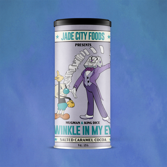 Mugman & King Dice's Twinkle In My Eye: Salted Caramel Cocoa