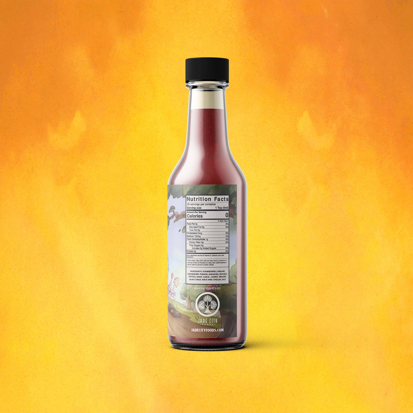 Cuphead's Double Down: Strawberry Habanero Sauce